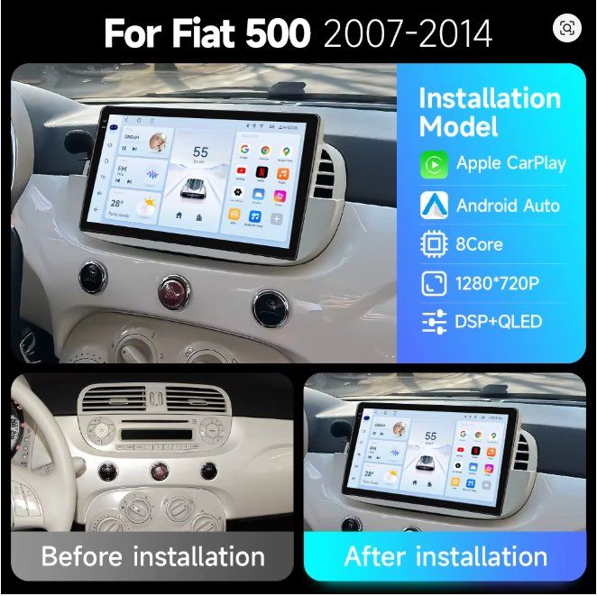 Radio: Autoradio Android 11, navigation GPS, RDS, DSP.4G LTE, WIFI. – Usato da Clarens venduto da jamesBraun