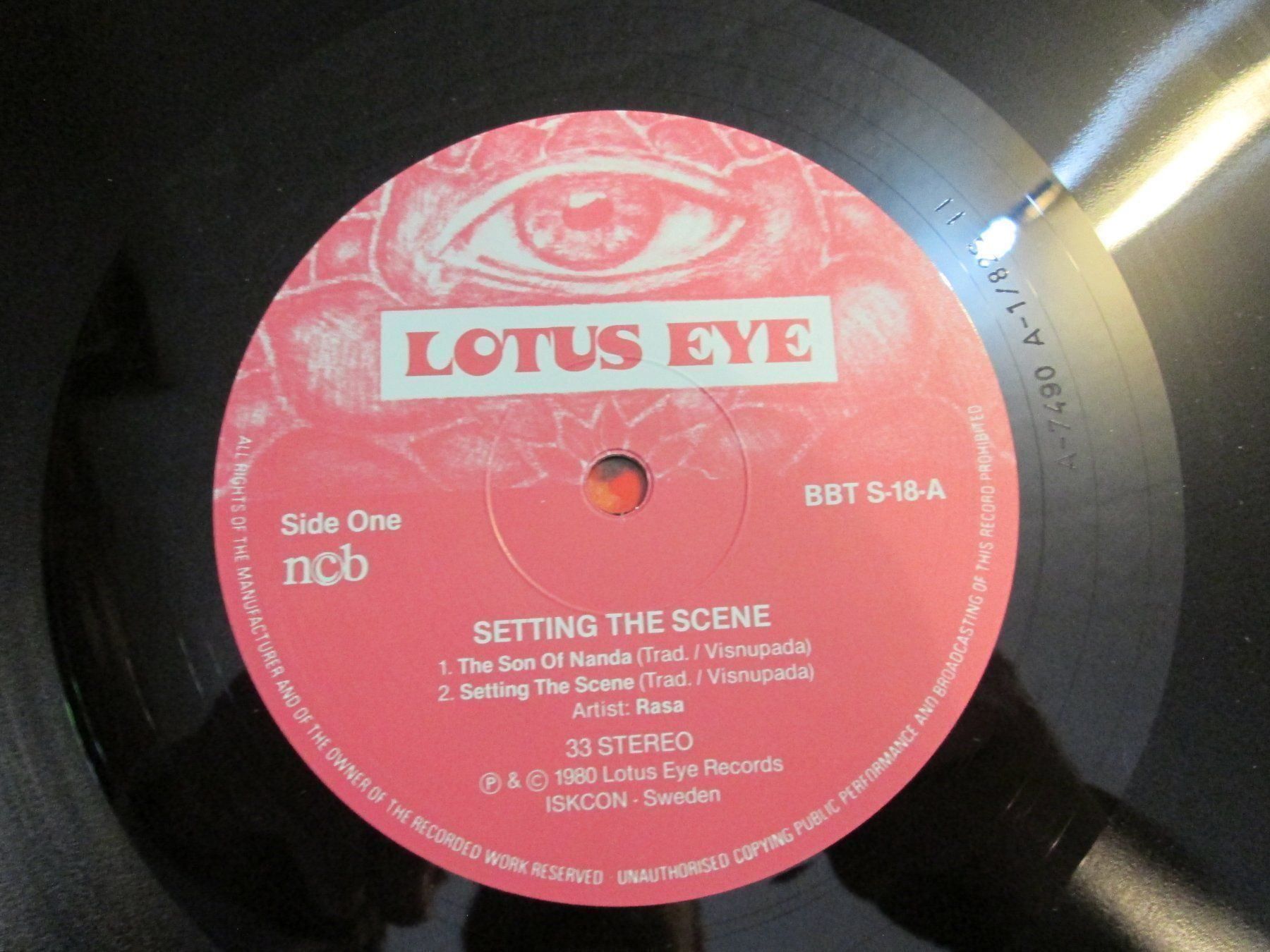 Dischi in vinile: Rasa - Setting The Scene - Vinyle LP 33t – Usato da la Chaux-de-Fonds venduto da Lampe 1