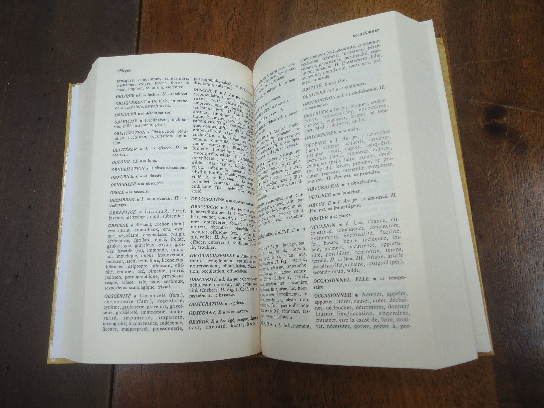 Libri: Dictionnaire des synonymes – Usato da Vessy venduto da mafabe 3