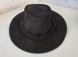 M original Australien OVERLANDER Lederhut Cowboyhut Outback