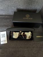 Versace Sunglasses gold aviator mirror lenses with box