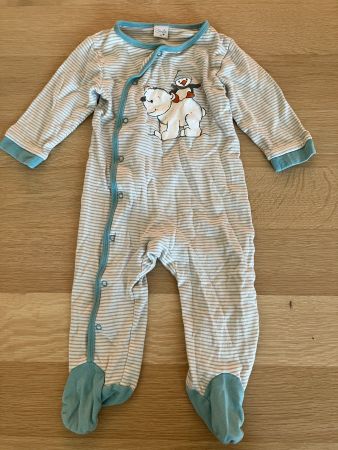 Pyjama mit Füssen von Smile Gr. 86