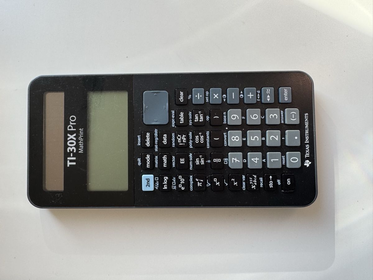 Texas Instruments Taschenrechner: Taschenrechner Texas Instruments TI-30X Pro MathPrint – Gebraucht aus Bern von heg_hgl7