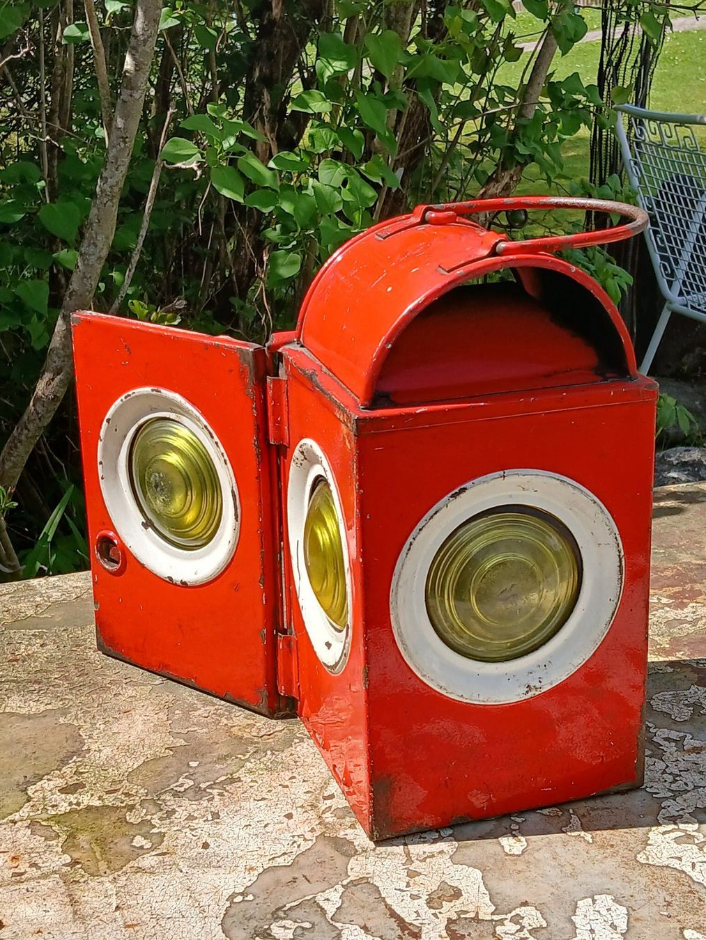 Lampade: Alte Locher Baustellenleuchte – Usato da Zumikon venduto da Vollvintage 2