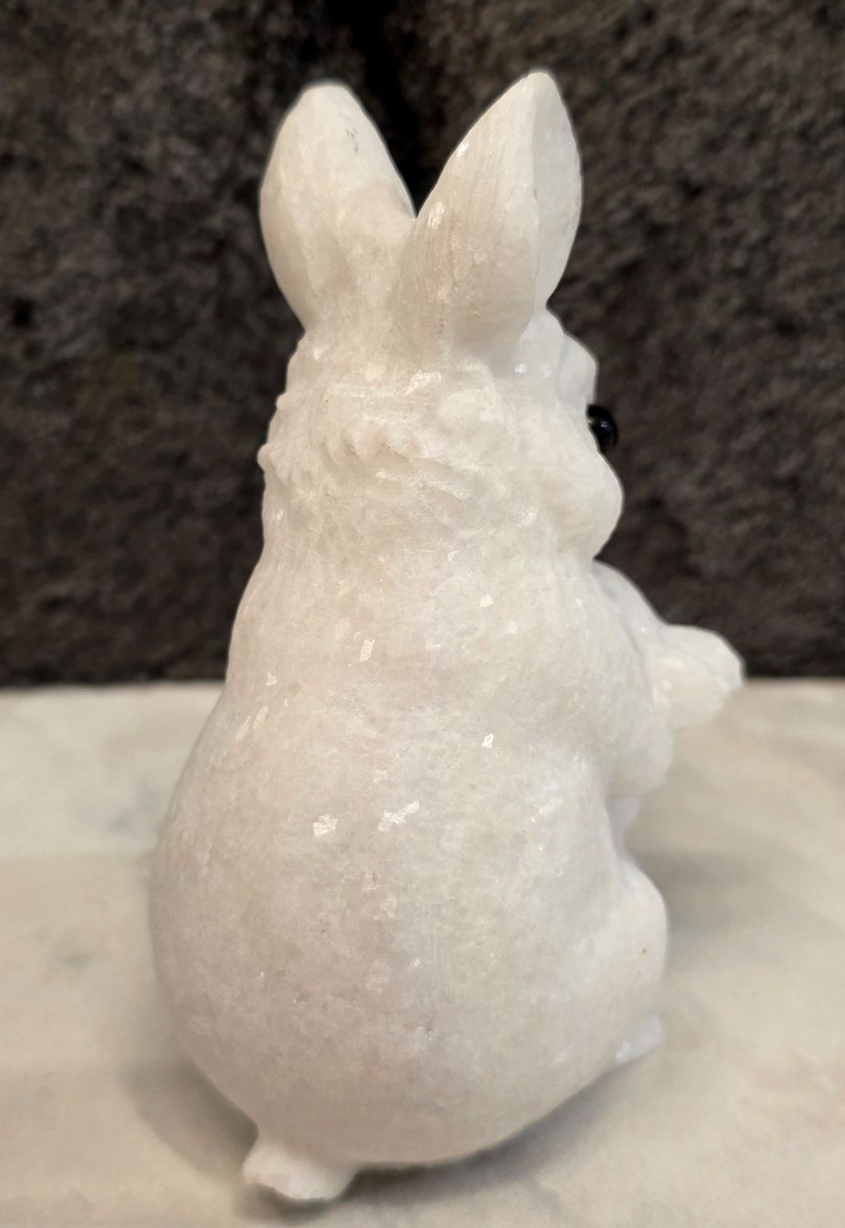 Minerali & Pietre curative: Schneeflocken Quarz Hase 296g – Nuovo e nell'imballaggio originale da Matzingen venduto da Shay_Crystalz 1