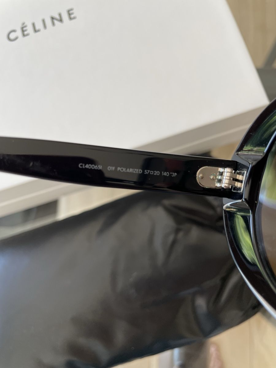 Celine Occhiali & Lenti: Céline CL40065I Sunglasses Black Polarized 57[]20 140 – Usato da Cologny venduto da fab_ez 2