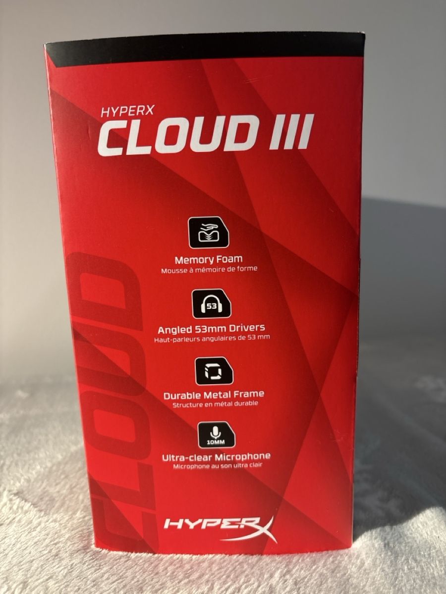 Cuffie: Kopfhörer HYPERX CLOUD lll – Nuovo e nell'imballaggio originale da Horw venduto da Horberli 2