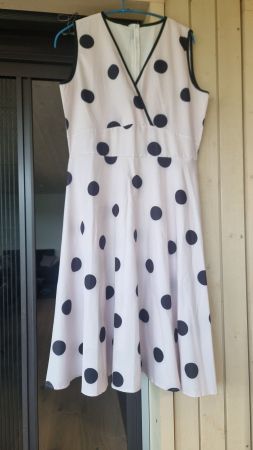 Rockabilly-kleid Rosa