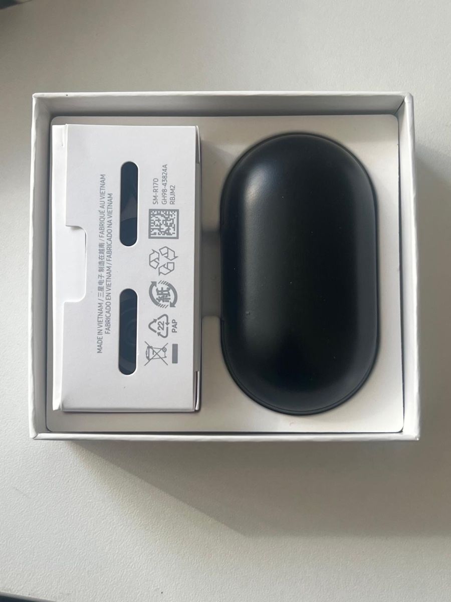 Samsung Cuffie: Samsung Galaxy Buds Bluetooth Kopfhoerer Schwarz mit Ladecas – Nuovo (secondo la descrizione) da Muralto venduto da jac_hkz5 1