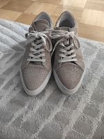 Baskets SPM Cuir Texturé Style Croco, Taille 38, Vintage
