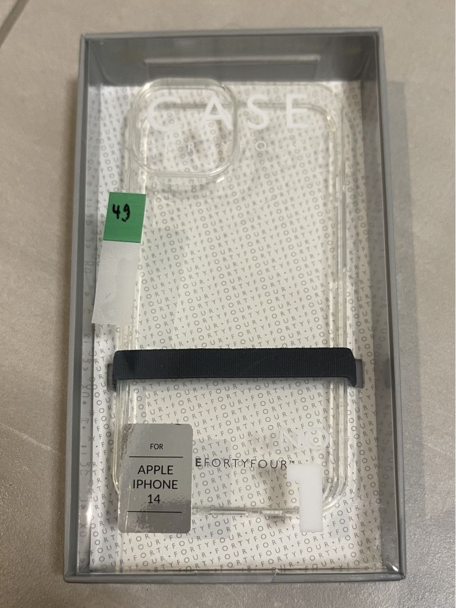 Apple Cover & Protezioni schermo: Case Fortyfour iPhone 14 Hülle NEU – Nuovo e nell'imballaggio originale da Wohlen AG venduto da abaci