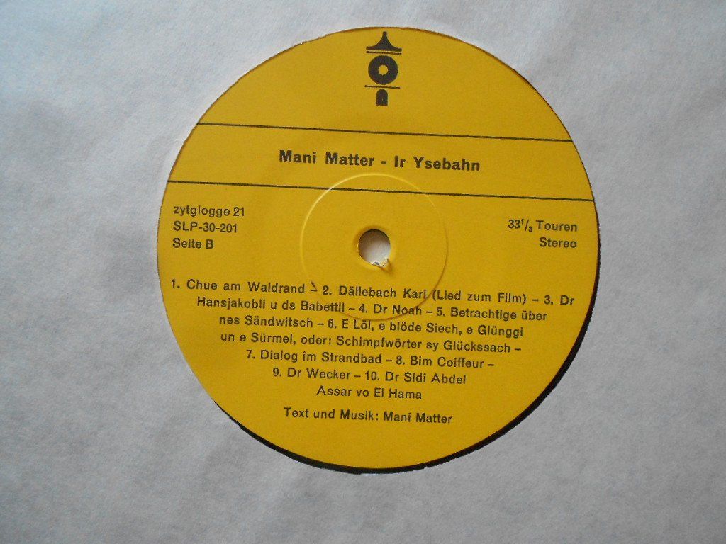 Dischi in vinile: MANI MATTER  -  IR YSEBAHN – Usato da Bex venduto da Giorgiob 2
