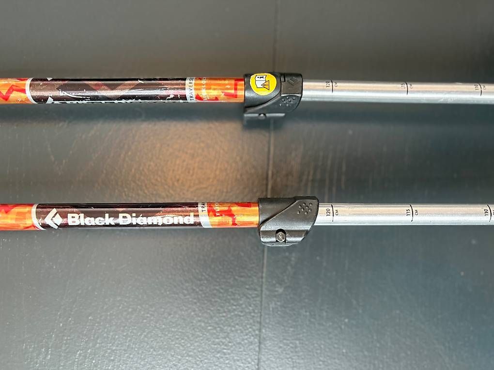 Black Diamond Bastoncini da trekking: Black Diamond Skitourenstöcke – Usato da Chur venduto da TanusJ 1