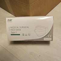 7’677 medizinische Gesichtsmasken Typ II – 8 Kartons