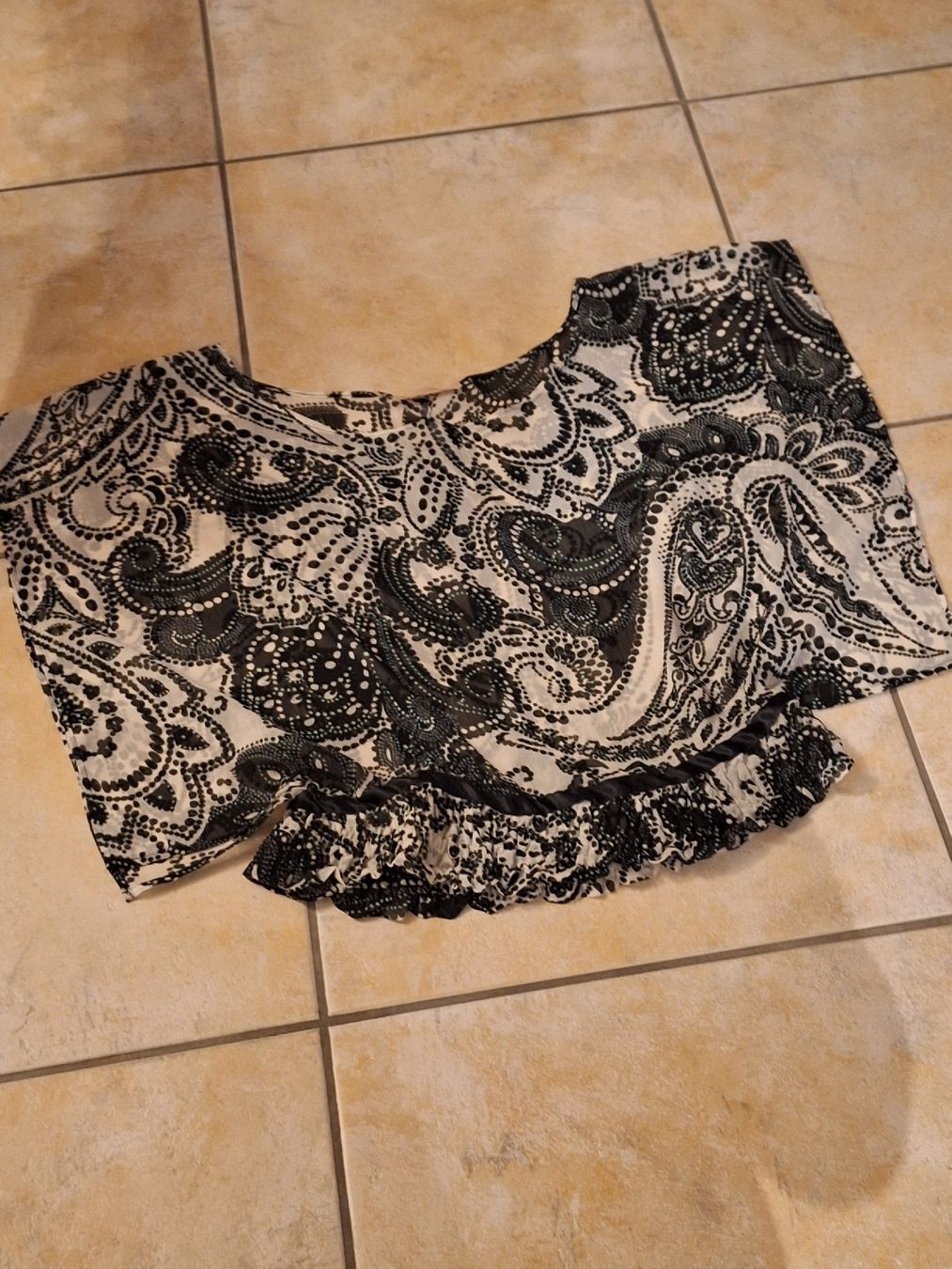 Stradivarius Camicette: Chiffon Bluse Stradivarius (transparent) – Usato da Rheinfelden venduto da Cleopatra2000