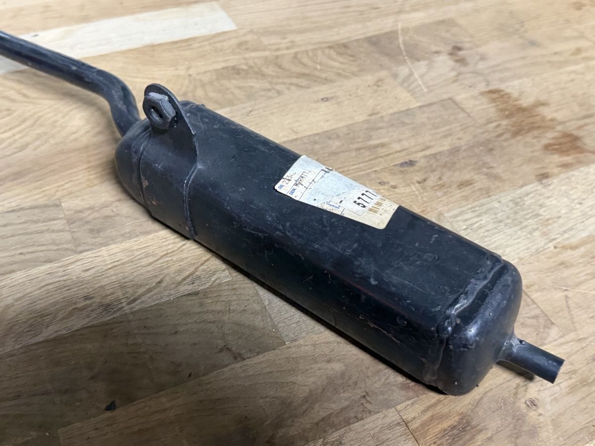 Piaggio Parti ricambio per ciclomotori: Original Piaggio Boxer Auspuff mit CH Nummer – Usato da Bolken venduto da si.x.las 4