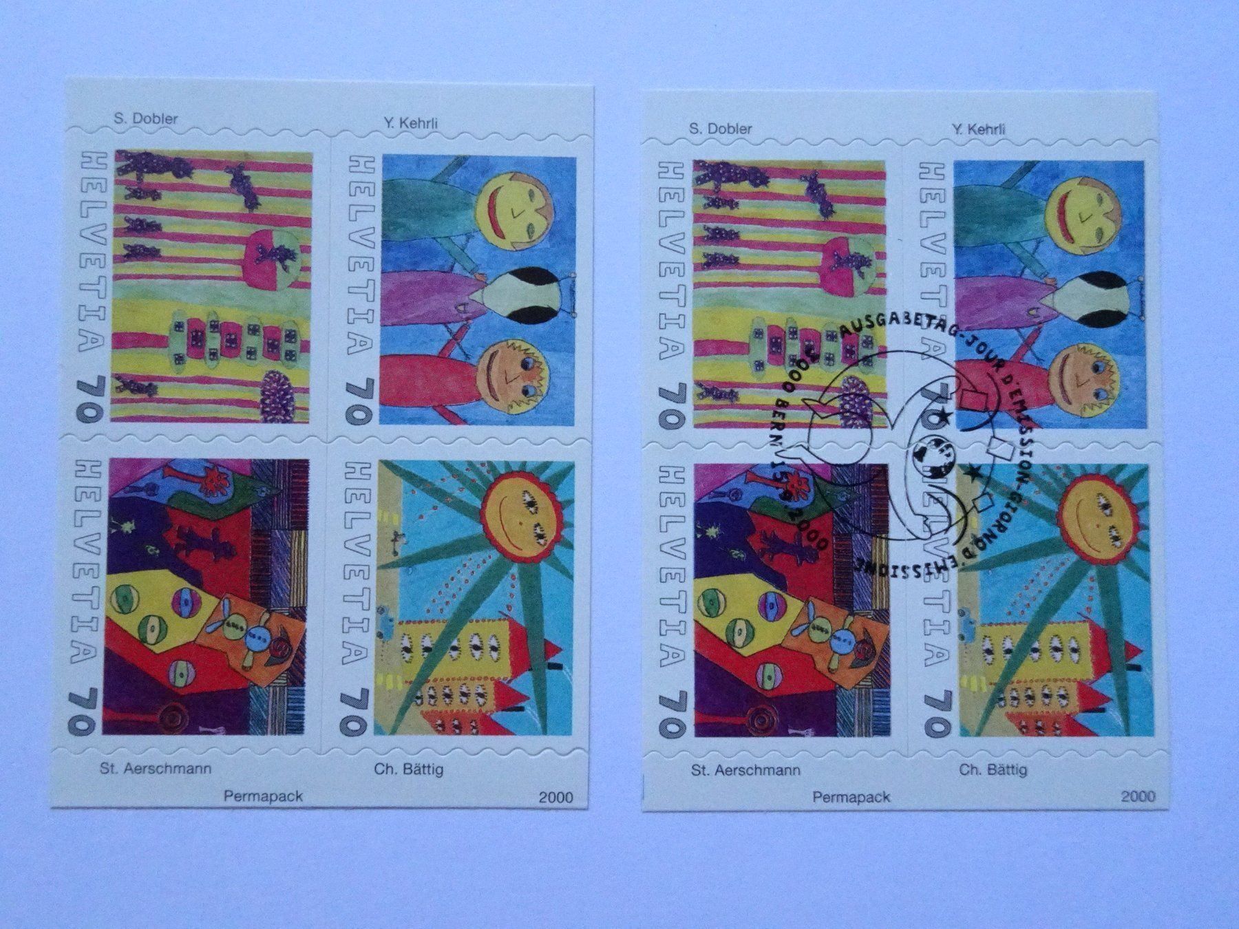 Tous les timbres: 2000**und* – Neuf (Voir description) à Aadorf par Chnorli-Furz 1