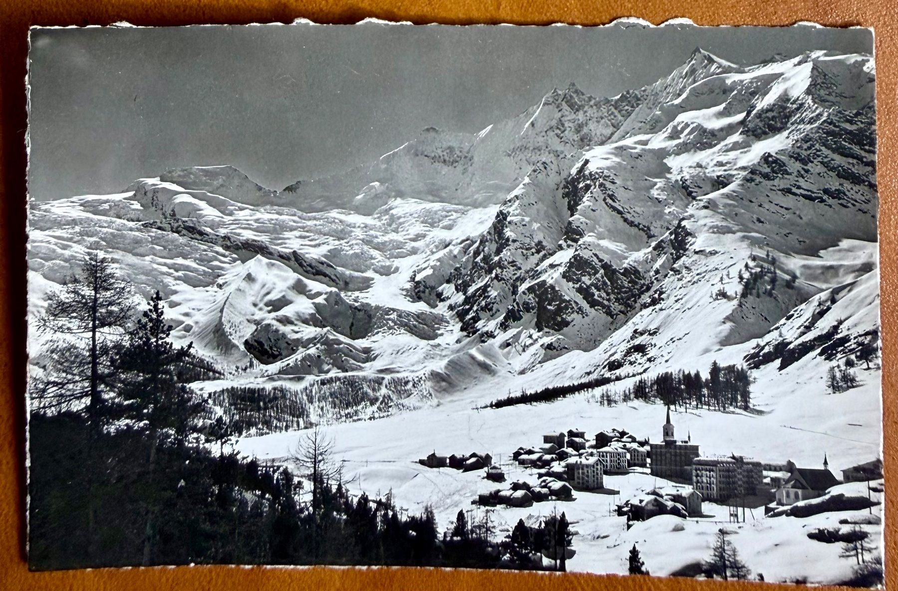 Cartes postales: Saas- Fée - Panorama 1940 – D'occasion à Lutry par Ediego