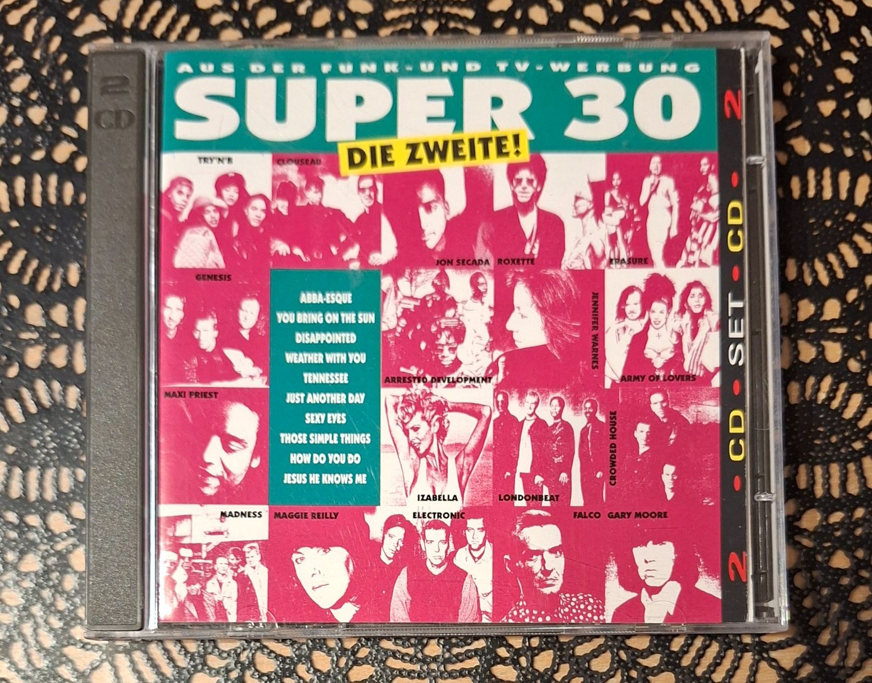 CD: Super 30 - Die Zweite, 2CD Hit Compilation Sampler 1992 – Usato da Schönenberg TG venduto da breiti12