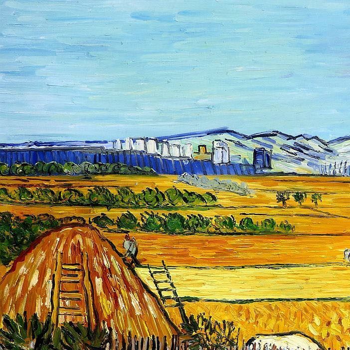 Riproduzioni & Creazioni: Vincent van Gogh - Erntelandschaft – Nuovo (secondo la descrizione) da Larnaca venduto da KunstDepot24 1