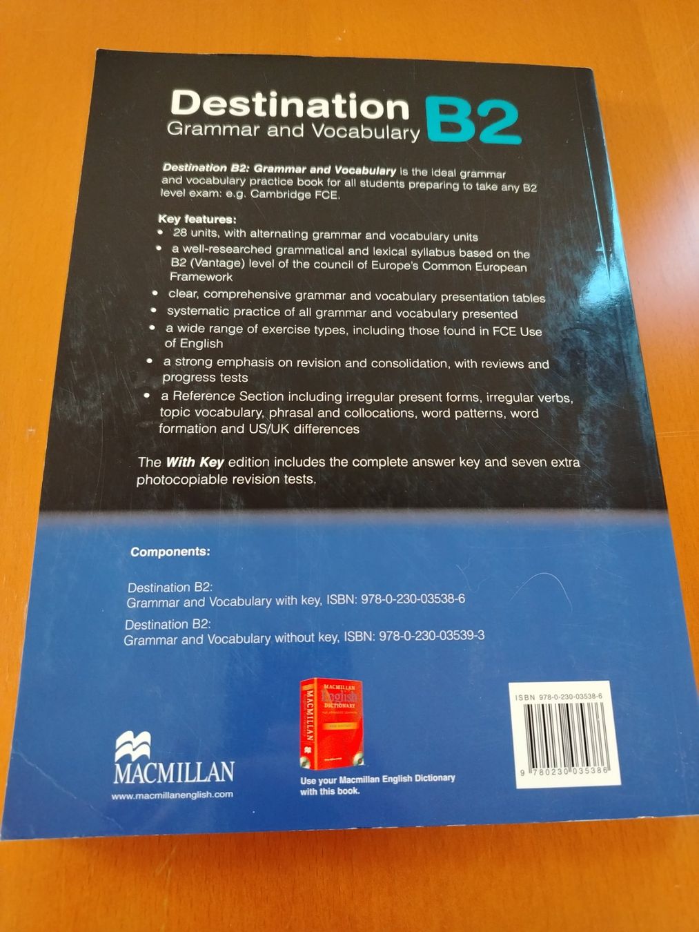 Libri: Destination B2 (Cambridge Course) – Usato da Wiesendangen venduto da MMoretto 1