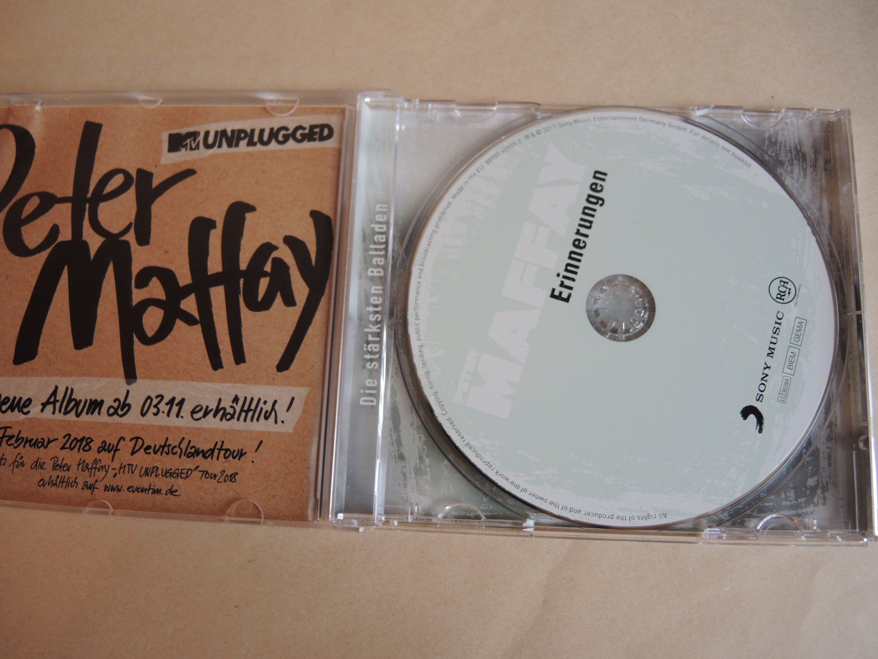 CD: Peter Maffay - Erinnerungen CD Top Zustand! – Usato da Rorschach venduto da maeck8 1