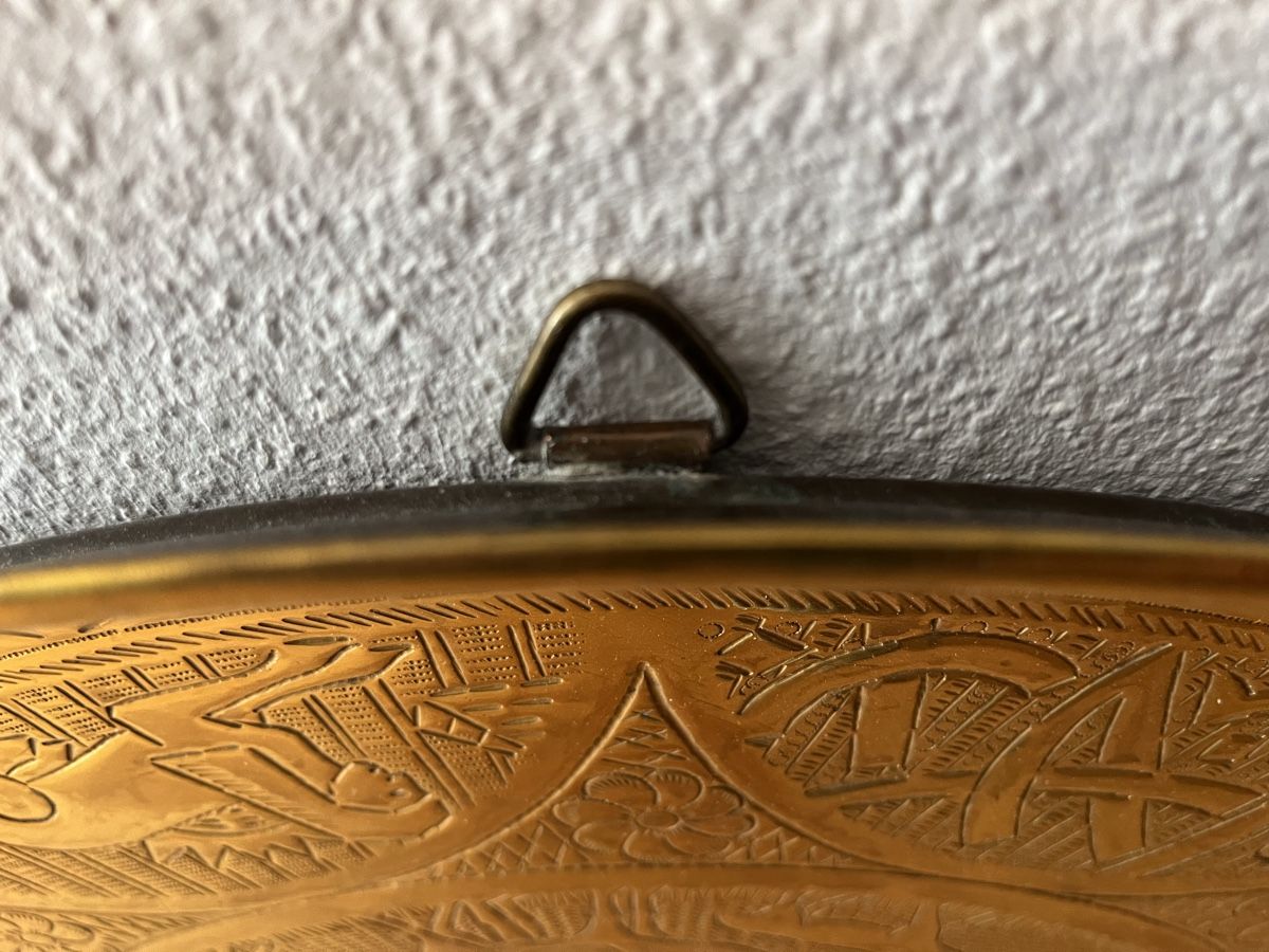 Tutte le decorazioni: MESSING SCHALE zum aufhängen 58.5 cm – Usato da Sarnen venduto da m-basic 2