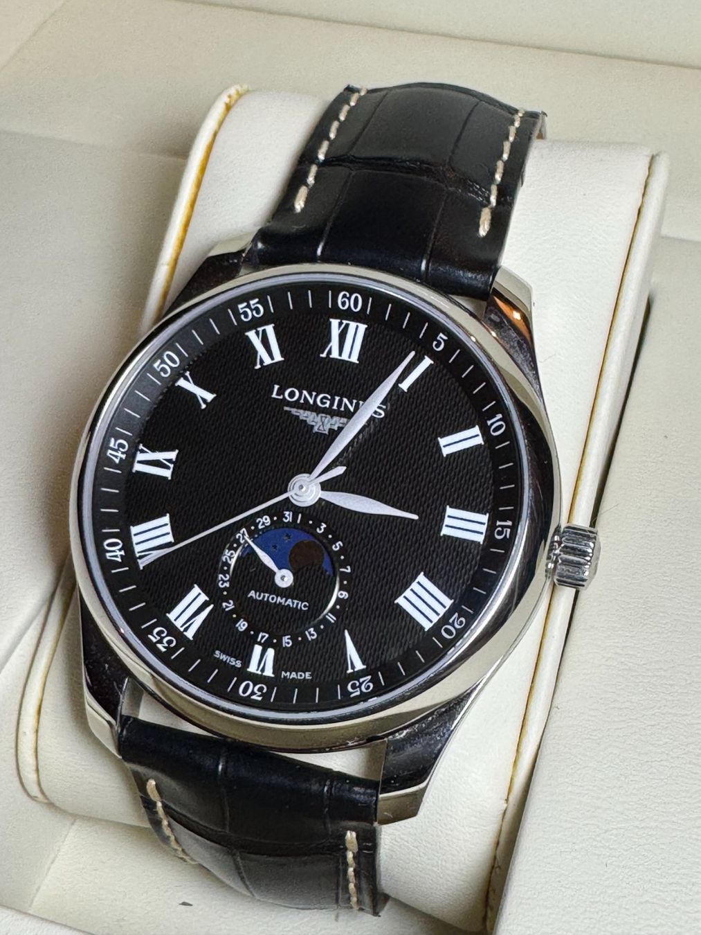 Longines Orologi: Longines Master Collection Auto Phase de Lune 40mm – Nuovo (secondo la descrizione) da Champlan venduto da MyZieS 1