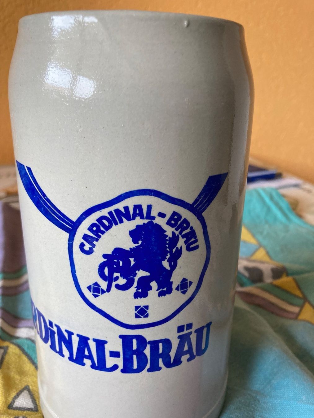 Bicchieri: Cardinal Bier Humpen – Usato da Plasselb venduto da lululuca 1