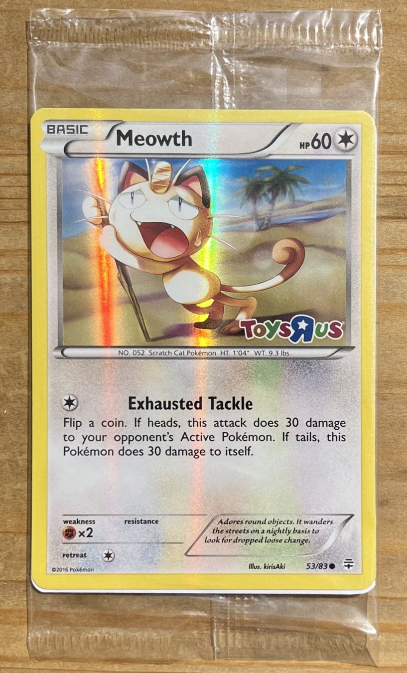 Meowth Mauzi Holo Toys R Us Promo Neu Sealed (Neu und