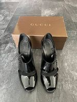 Gucci Sandalen Schwarz Grösse 38.5