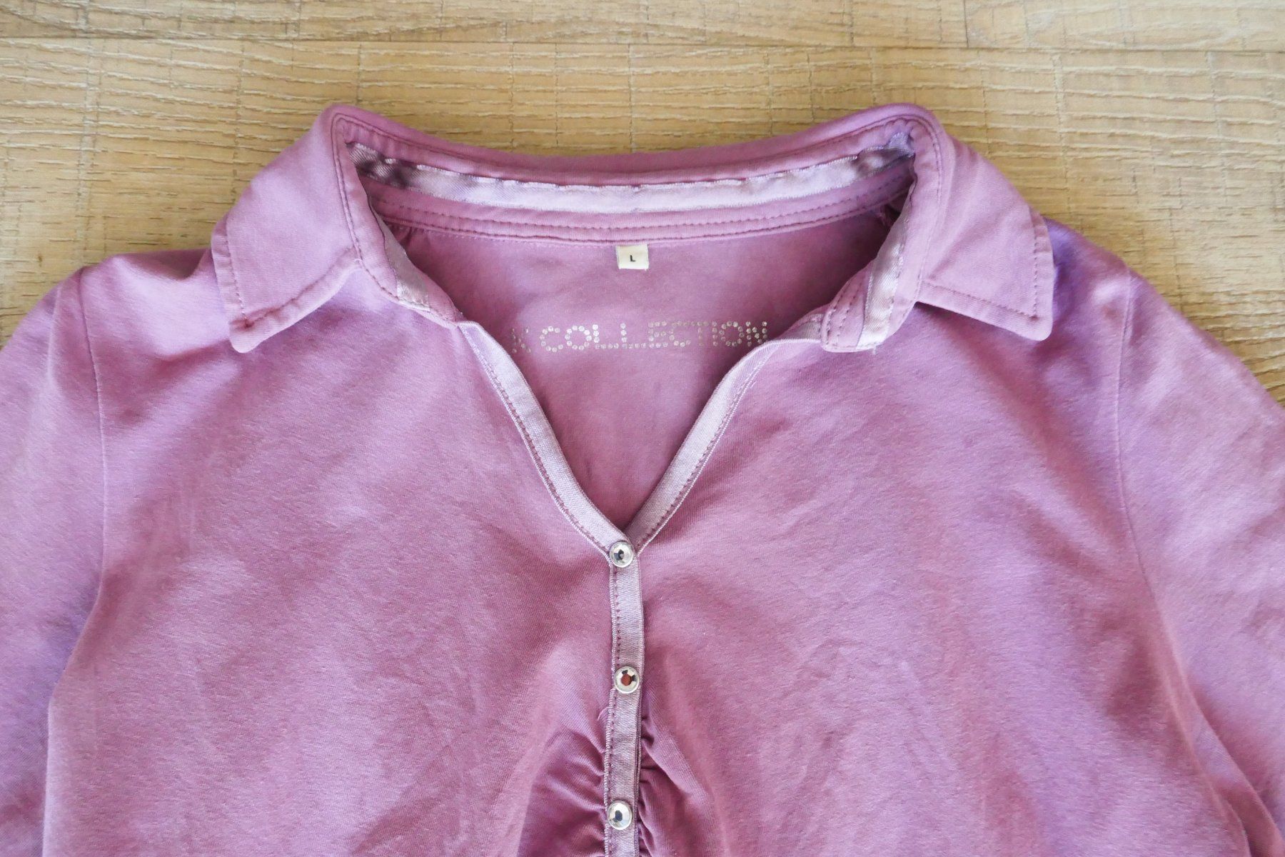 Camicette: Langarm-Shirt/Bluse K Collection, Gr. S – Usato da Port venduto da uzuku 4