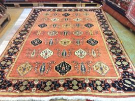 Top Gabbeh Kashkuli Orientteppich aus Persien! N 80