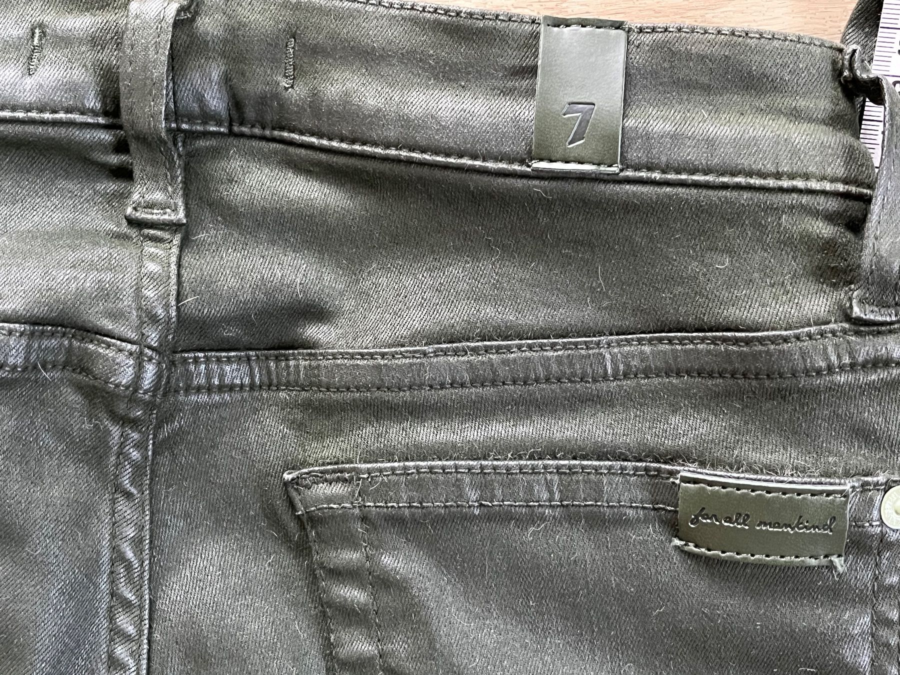 Mankind Jeans: 7 for all mankind Jeans in Lederoptik – Nuovo (secondo la descrizione) da Kerns venduto da osco01 7
