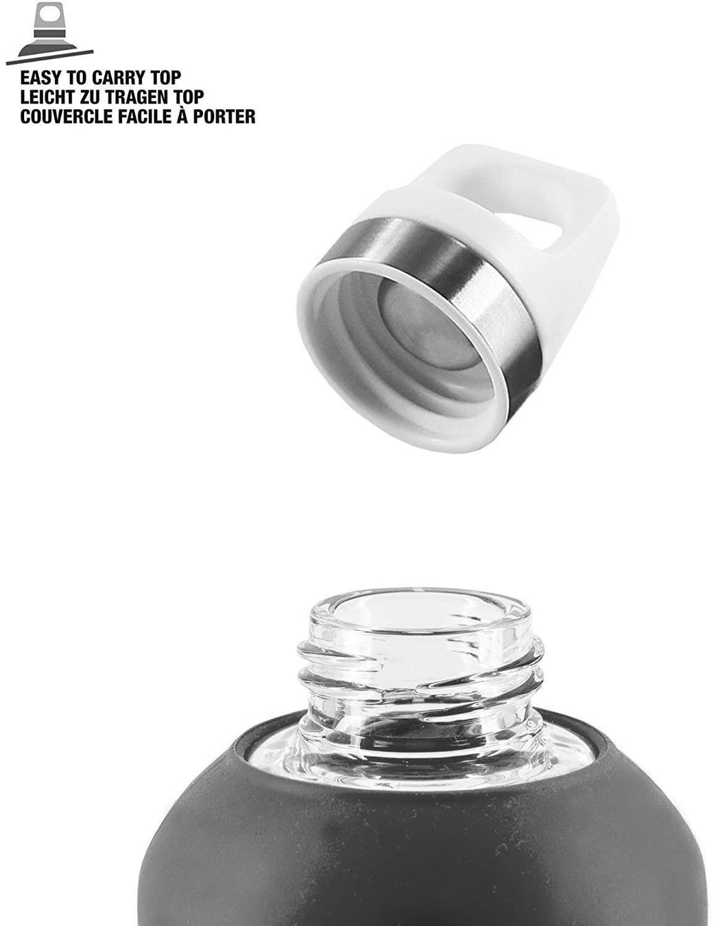 Sigg Borracce & Thermos: SIGG STAR Glas Trinkflasche 5dl oder 8,5 dl - Auswahl – Nuovo (secondo la descrizione) da Kägiswil venduto da nick333 1