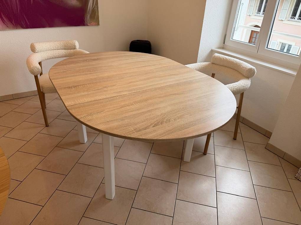 Tables: Table avec rallonge – D'occasion à Bougy-Villars par cla_x6vg