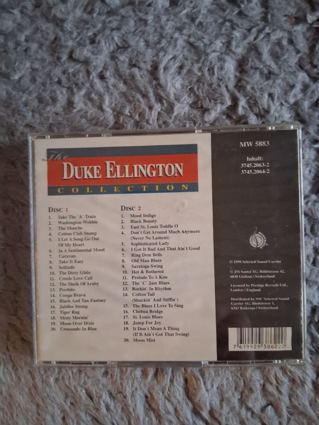 CD: DUKE ELLINGTON    THE COLLECTION    CD – Usato da Wetzikon ZH venduto da Ramones01 1