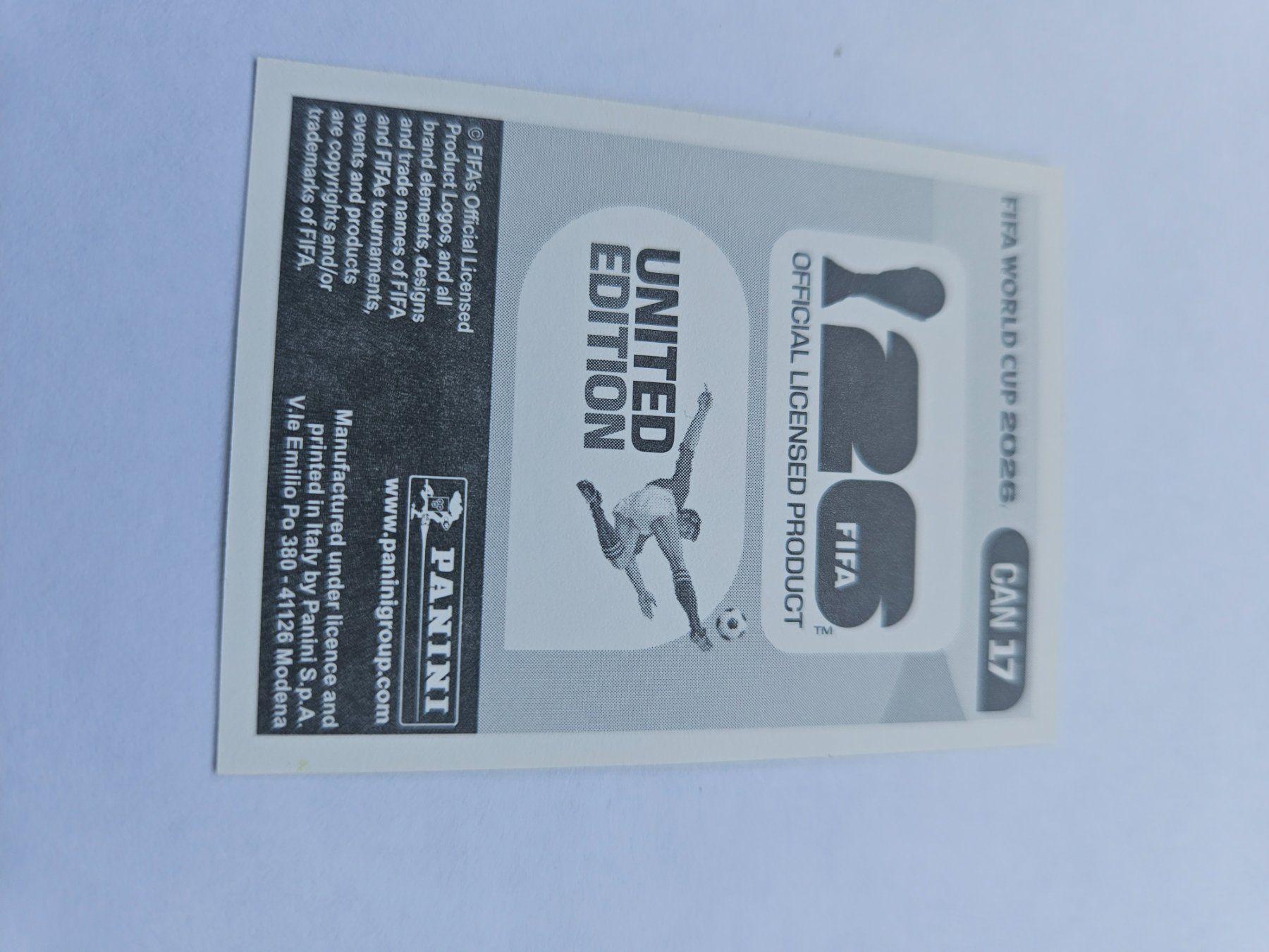Panini Carte collezionabili: CAN 17 – Usato da Würenlingen venduto da Dinli 1