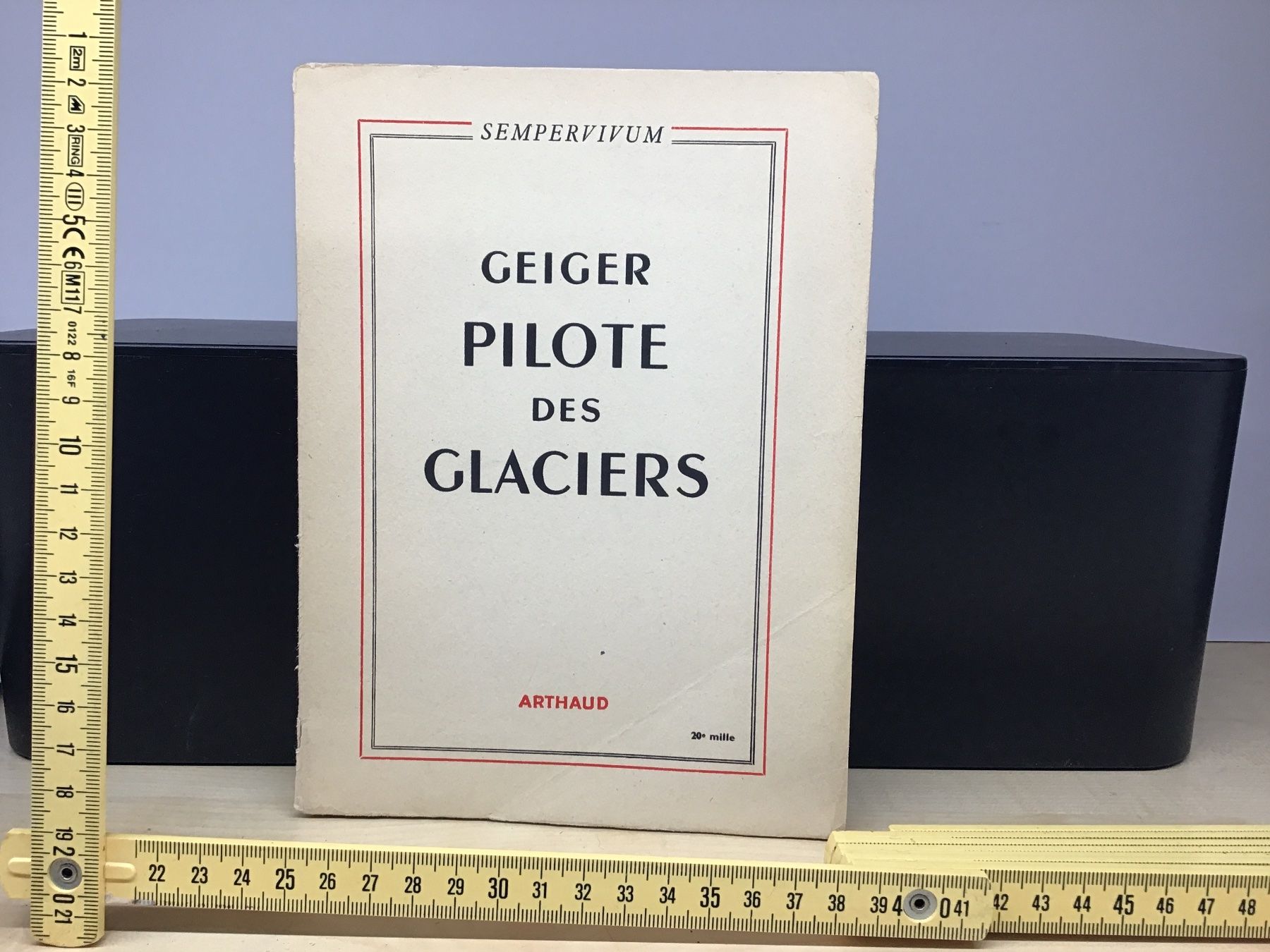 Libri: Geiger, Pilot der Gletscher, Arthaud, 20. Auflage – Usato da Männedorf venduto da Modell-Spezialisten