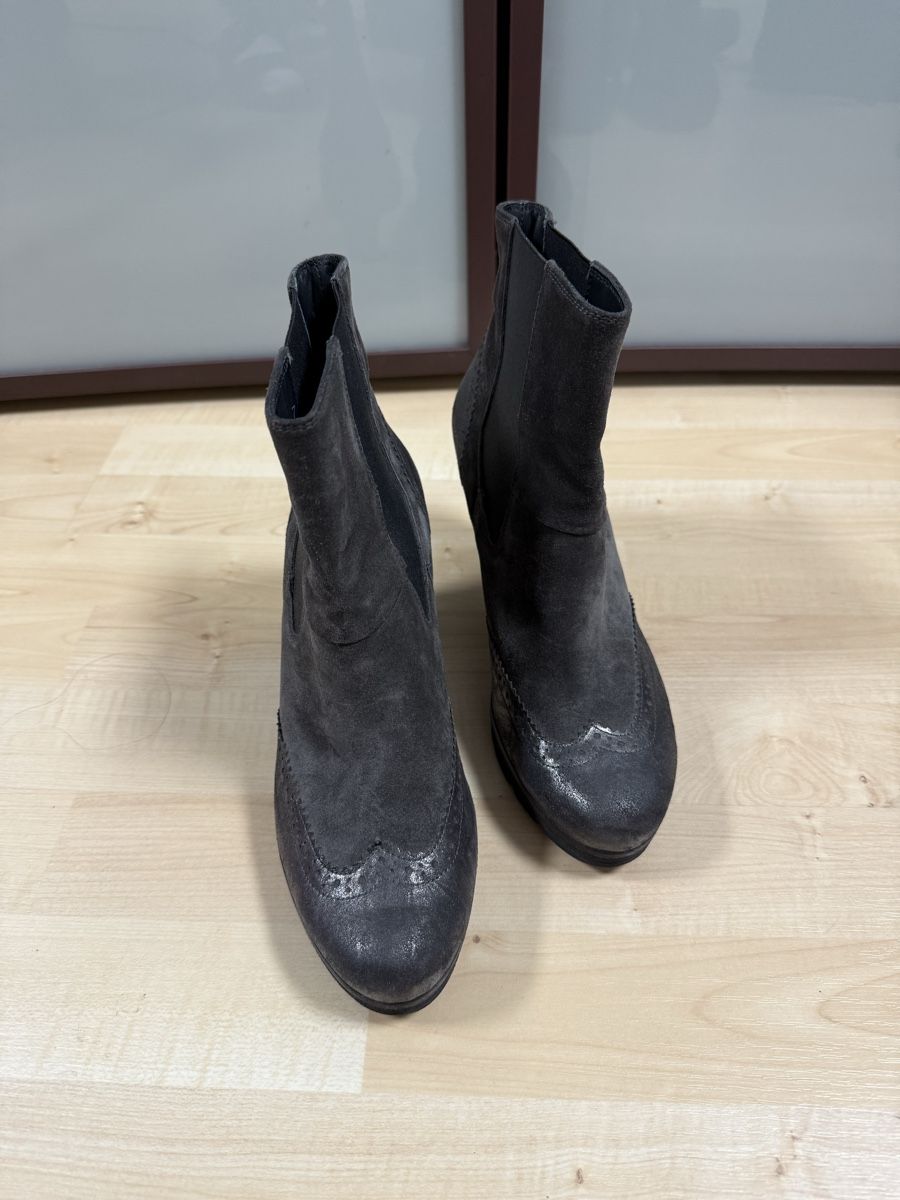 Paul Green Scarpe da donna: Paul Green Stiefeletten Gr. 39 Grau – Usato da Rubigen venduto da Elmacino 1