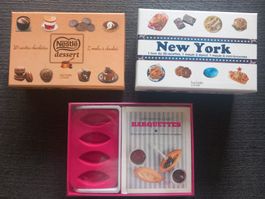 3 coffrets Hachette Cuisine/Patisserie avec livres et moules