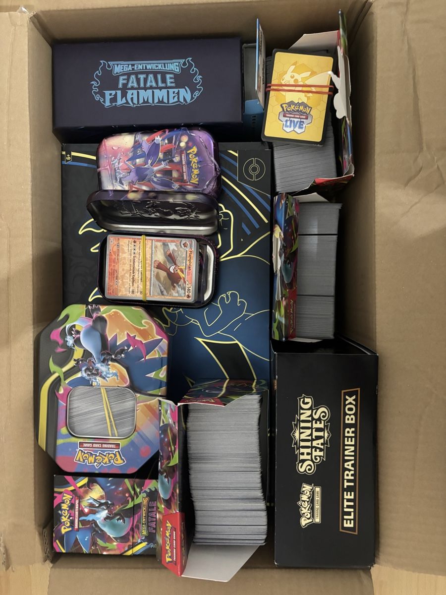 Pokémon Cartes à collectionner: Pokemon Box 2+ Kg – D'occasion à Rorbas par Beri.hb