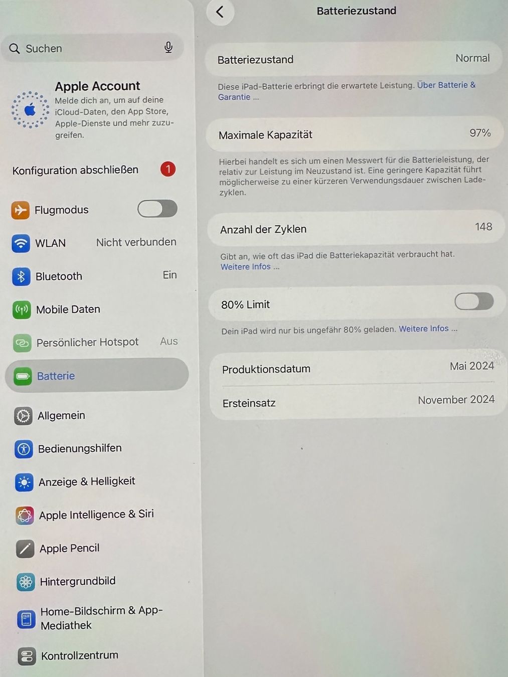 Apple Tablet PC: iPad Pro 11-inch (M4) – Gebraucht aus Gampel von Gismo038 4