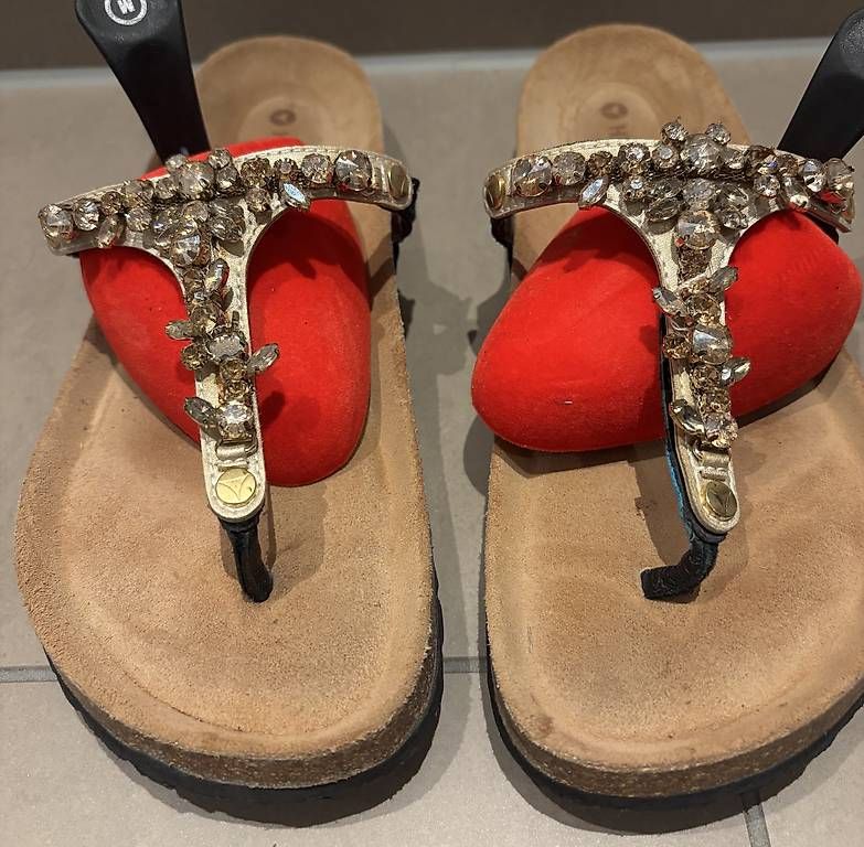Scarpe da donna: Zehensandale von Hey Marly Gr. 41 – Usato da Büron venduto da TinaSa 2