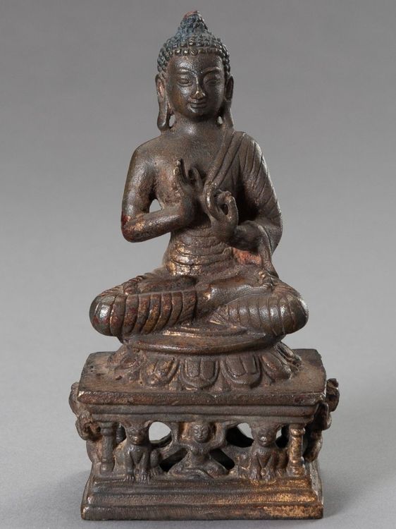 Prächtiger Seltener Bronze Buddha, Nepal / Sino-tibetisch | Kaufen Auf ...