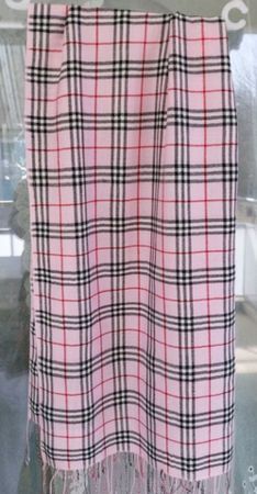 Edler neuwertiger grosser BURBERRY Schal - 100 % Cashmere