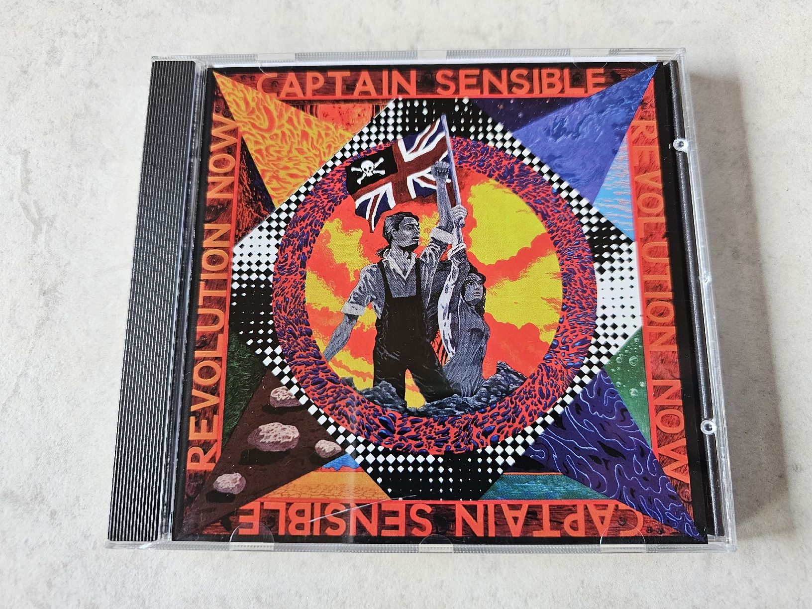 CD: Captain Sensible  -  Revolution Now – Usato da Schneisingen venduto da backstore24