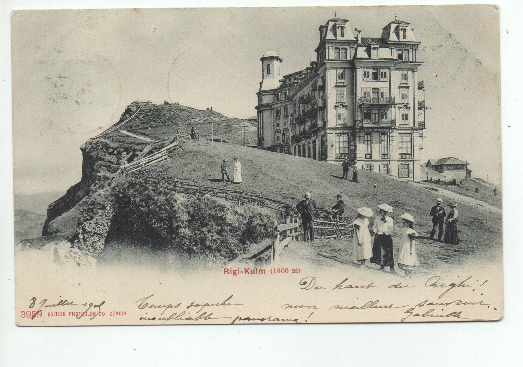 Cartes postales: RIGI-KULM – D'occasion à Jona par philajona