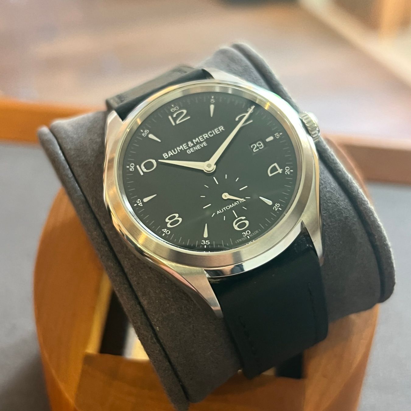 Baume & Mercier Orologi: Baume & Mercier Clifton Automatic Full Set M0A10053 – Usato da Carouge GE venduto da Watchaser 8