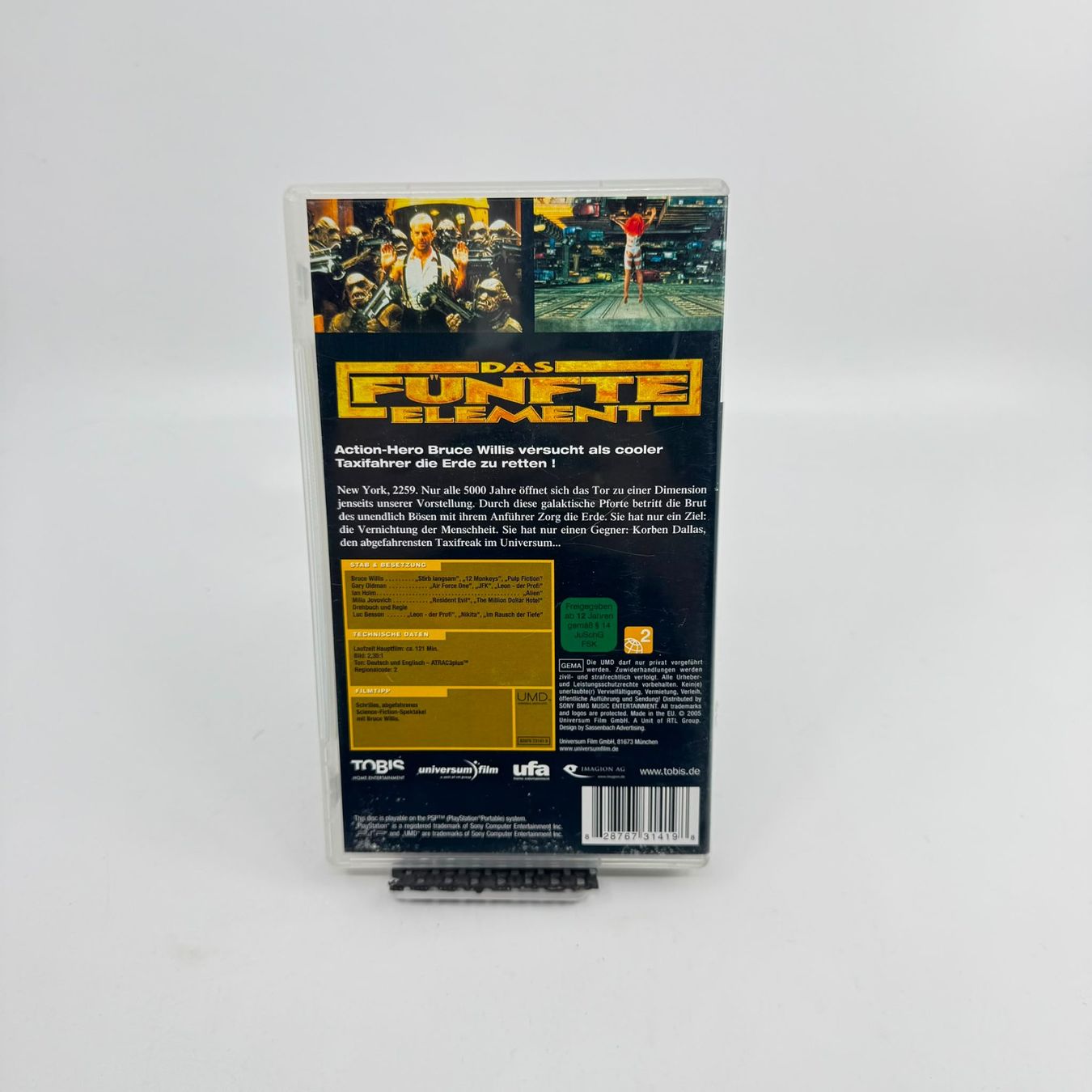 Tutti i DVDs: Das fünfte Element (UMD VIDEO PSP) – Usato da Herisau venduto da Seyashop1 2